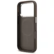 Guess 4G Classic Logo MagSafe case iPhone 17 Pro tok, barna