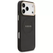 Guess Peony Hot Stamp MagSafe iPhone 17 Pro Max tok, fekete