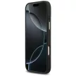 Guess Peony Hot Stamp MagSafe iPhone 17 Pro Max tok, fekete