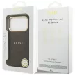 Guess Peony Hot Stamp MagSafe iPhone 17 Pro tok, barna