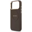 Guess Peony Hot Stamp MagSafe iPhone 17 Pro Max tok, barna
