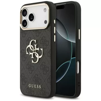 Guess 4G Big 4G Classic Logo iPhone 17 Pro Max tok, fekete