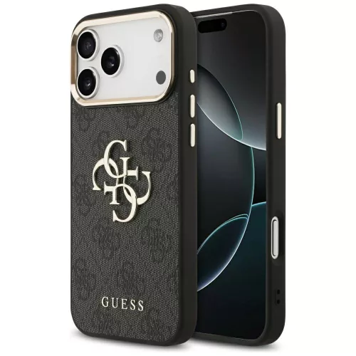 Guess 4G Big 4G Classic Logo iPhone 17 Pro Max tok, fekete
