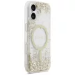 Guess Resin Bottom Glitter MagSafe iPhone 17 tok, arany