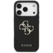 Guess Grained Big 4G & Classic Logo iPhone 17 Pro tok, fekete