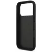 Guess Grained Big 4G & Classic Logo iPhone 17 Pro tok, fekete