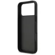 Guess Grained Big 4G & Classic Logo iPhone 17 Pro Max tok, fekete