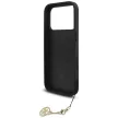 Guess 4G Charms Collection MagSafe case iPhone 17 Pro tok, fekete