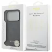 Guess 4G Charms Collection MagSafe case iPhone 17 Pro tok, fekete