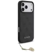 Guess 4G Charms Collection MagSafe case iPhone 17 Pro Max tok, fekete