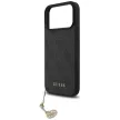 Guess 4G Charms Collection MagSafe case iPhone 17 Pro Max tok, fekete