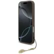 Guess 4G Charms Collection MagSafe case iPhone 17 Pro tok, barna
