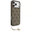 Guess 4G Charms Collection MagSafe case iPhone 17 Pro Max tok, barna