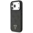 GUESS case IPHONE 17 Pro MagSafe GUHMP17LP4TSDPPSK (4G PU W/ Strap Triangle Logo) tok, fekete