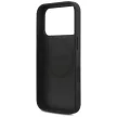 GUESS case IPHONE 17 Pro MagSafe GUHMP17LP4TSDPPSK (4G PU W/ Strap Triangle Logo) tok, fekete