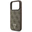 Guess 4G Strap Triangle Logo MagSafe iPhone 17 Pro tok, barna