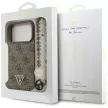 Guess 4G Strap Triangle Logo MagSafe iPhone 17 Pro tok, barna
