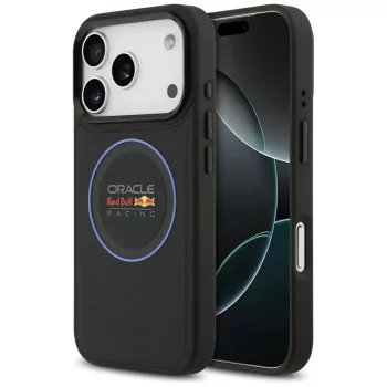   Red Bull Meshed tok, kék Ring & Metal Buttons MagSafe iPhone 17 Pro tok, sötétkék