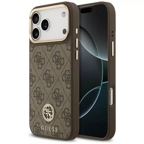 Guess 4G Strass Logo MagSafe iPhone 17 Pro Max tok, barna