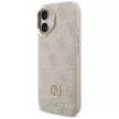 Guess 4G Strass Logo MagSafe iPhone 17 tok, rózsaszín