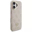 Guess 4G Strass Logo MagSafe iPhone 17 tok, rózsaszín