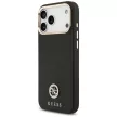 Guess Grained Strass Logo MagSafe iPhone 17 Pro Max tok, fekete