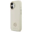Guess Grained Strass Logo MagSafe iPhone 17 tok, bézs
