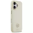 Guess Grained Strass Logo MagSafe iPhone 17 tok, bézs