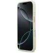 Guess Grained Strass Logo MagSafe iPhone 17 tok, bézs