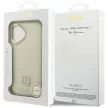 Guess Grained Strass Logo MagSafe iPhone 17 tok, bézs
