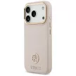 Guess Grained Strass Logo MagSafe iPhone 17 Pro tok, rózsaszín