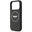Aston Martin HC Kevlar Counter Design MagSafe iPhone 17 Pro tok, fekete