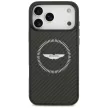Aston Martin HC Kevlar Counter Design MagSafe iPhone 17 Pro Max tok, fekete
