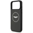 Aston Martin HC Kevlar Counter Design MagSafe iPhone 17 Pro Max tok, fekete