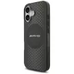 AMG Double Layer tok, átlátszó Graphics MagSafe iPhone 17 tok, fekete