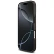 AMG Double Layer tok, átlátszó Graphics MagSafe iPhone 17 tok, fekete