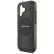 AMG Double Layer tok, átlátszó Graphics MagSafe iPhone 17 tok, fekete