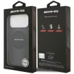 AMG Double Layer tok, átlátszó Graphics MagSafe iPhone 17 Pro Max tok, fekete