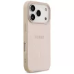 Guess Saffiano Classic Logo MagSafe iPhone 17 Pro tok, rózsaszín