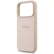 Guess Saffiano Classic Logo MagSafe iPhone 17 Pro tok, rózsaszín