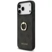 Guess 4G Ring Stand iPhone 17 Pro Max tok, fekete
