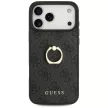 Guess 4G Ring Stand iPhone 17 Pro Max tok, fekete