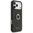 Guess 4G Ring Stand iPhone 17 Pro Max tok, fekete