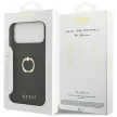 Guess 4G Ring Stand iPhone 17 Pro Max tok, fekete