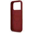 Guess Silicone Script Metal Logo MagSafe iPhone 17 Pro tok, magenta