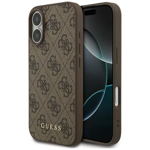 GUESS case IPHONE 17 GUHCP17SG4GFBR (PU 4G Classic) tok, barna