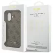 GUESS case IPHONE 17 GUHCP17SG4GFBR (PU 4G Classic) tok, barna