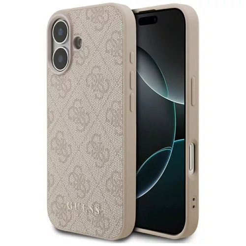 GUESS case IPHONE 17 GUHCP17SG4GFPI (PU 4G Classic) tok, rózsaszín