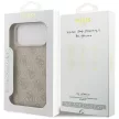 GUESS case IPHONE 17 Pro Max GUHCP17XG4GFPI (PU 4G Classic) tok, rózsaszín