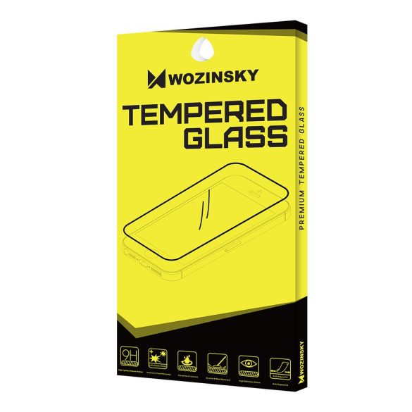 Wozinsky Samsung Galaxy A8 (2018)/A5 (2018) kijelzővédő edzett üvegfólia (tempered glass) 9H keménységű (nem teljes kijelzős 2D sík üvegfólia), átlátszó